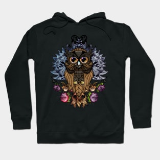 Awesome steampunk owl Hoodie